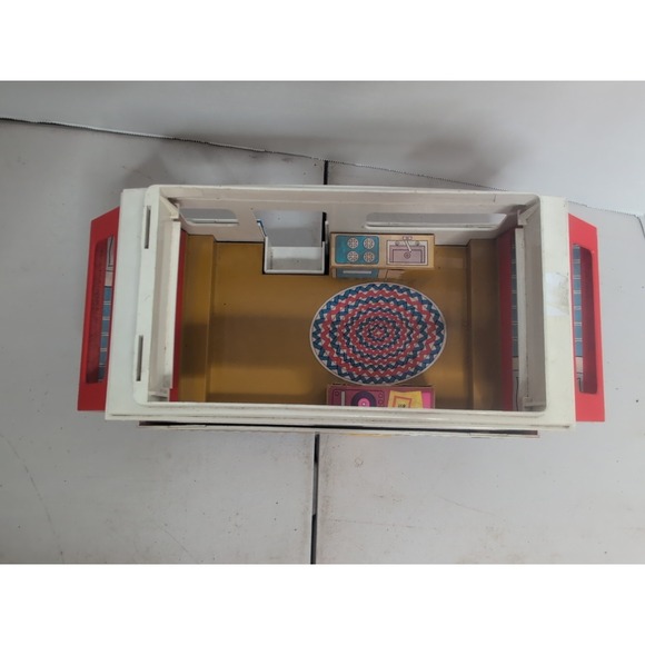 Vintage 1972 Romper Room Weebles Wobbles Popup Camper Hasbro - Picture 2 of 7